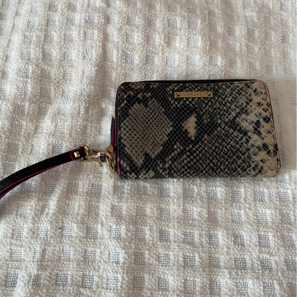 Stella&Dot Python Print Wristlet/Wallet - image 1